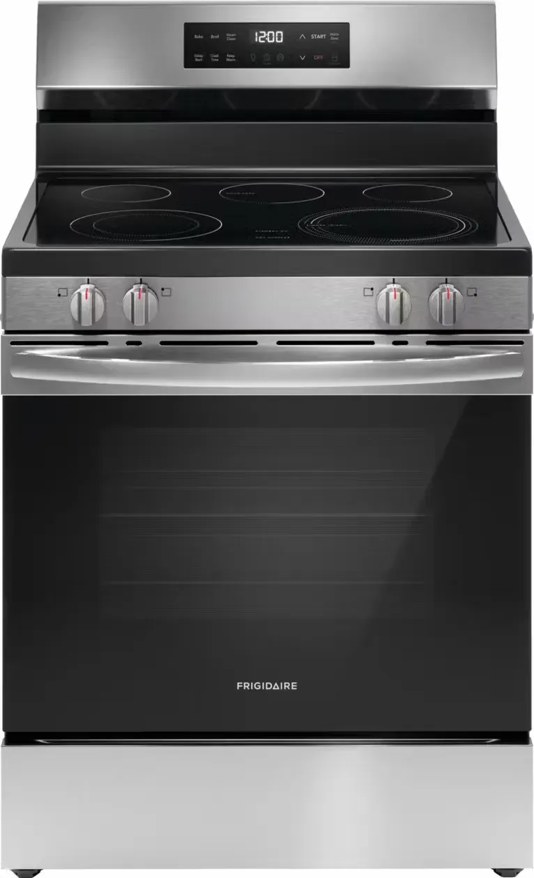 frigidaire electric range with eventemp image